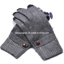 2015 Knitted Lady&#39;s Fashion Finger Touch Gloves